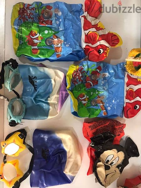 kids items (swimming) all together 1