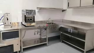 all restaurent coffee shope kitchen equipment fabricate and install