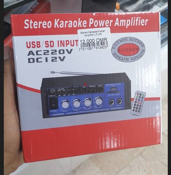 Stereo Karaoke power Amplifier LF-05t (New-Stock) 0