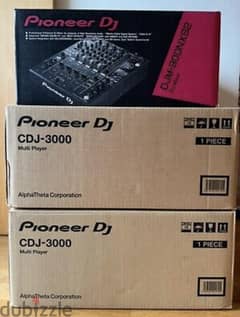 Brand New Pioneer DJ CDJ-3000 Single Deck Controller