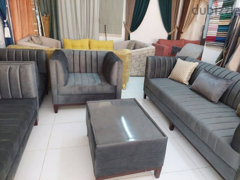 special offer new sofa 8th seater with table  320 rial. 9
