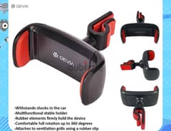 Devia kintone series car air vent phone holder (Brand-New)