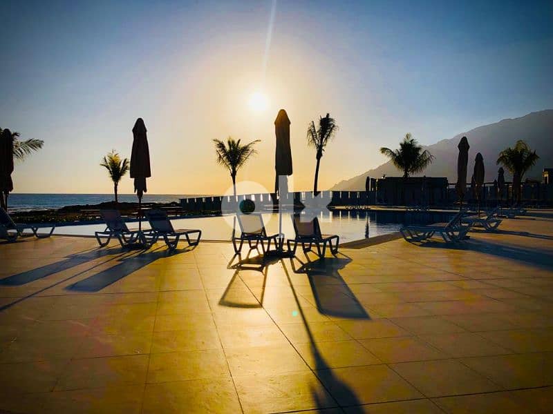 Jebel Sifah Resort شقق للايجار اليومي بمنتجع جبل السيفة 6