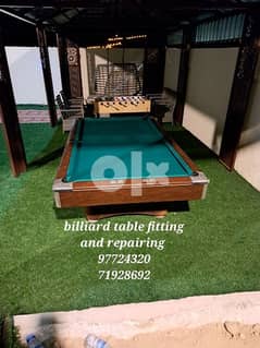 snooker and billiard table fitting 0