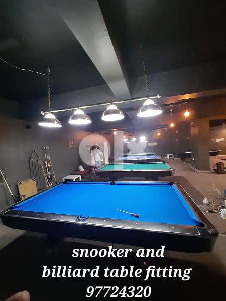 snooker and billiard table fitting 1
