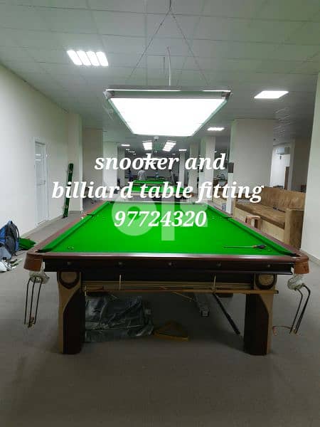 snooker and billiard table fitting 3