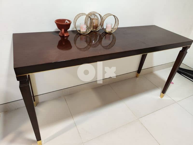 Console Mirror and Table for sale 3