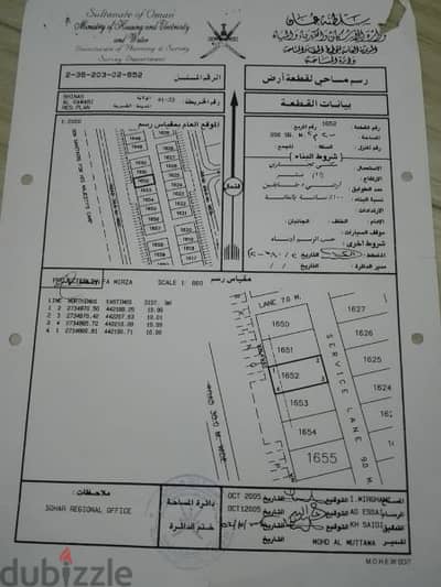 أرض سكني تجاري في شناص