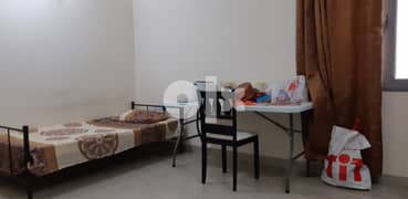 Bed space with Attached Toilet for Indian in Ghala Near Centara Hotel