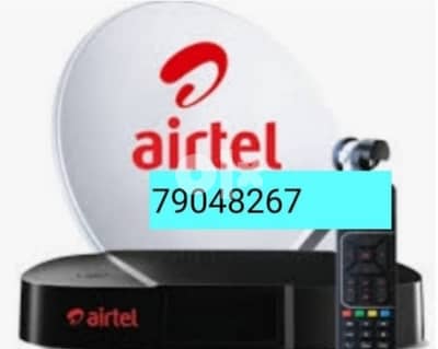 Airtel ArabSet Nileset Dish&Receiver fixing