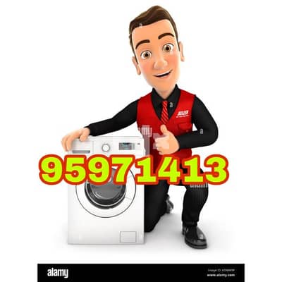 Full automatic washing machine repair and service washing machine tech