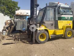 Forklift 7 ton on monthly basis Rent negotiable