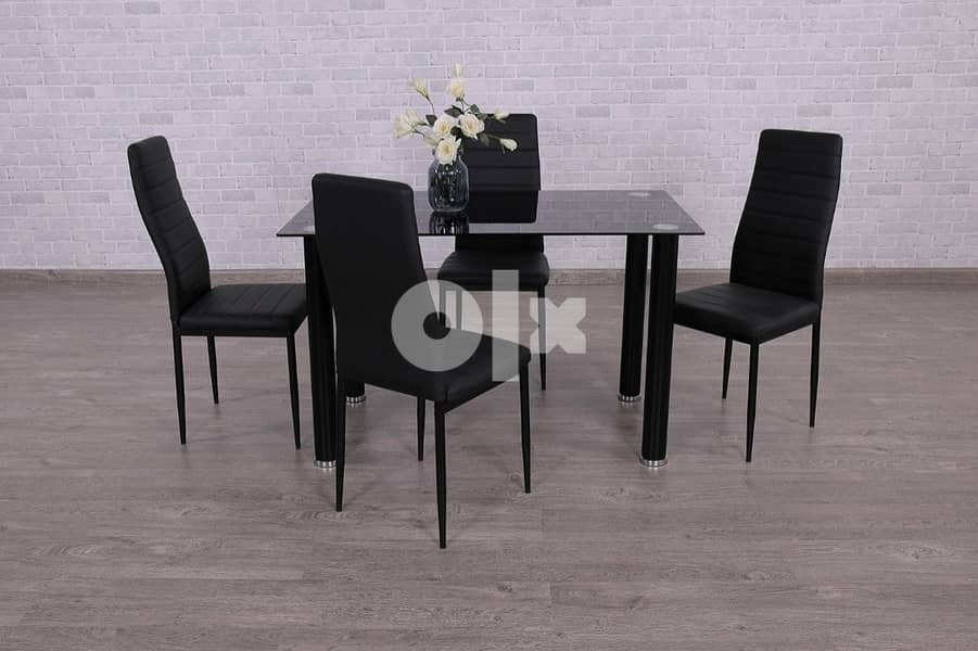 4 chair table set 0