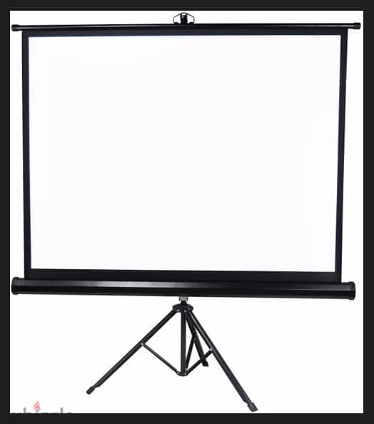 Projector Screen with Tripod 1.8x1.8 meter (New Stock) 0