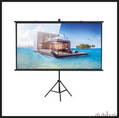Projector screen with tripod 2x2 (New Stock)