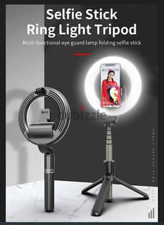 Ring light selfie stick L07 tripod (New Stock)