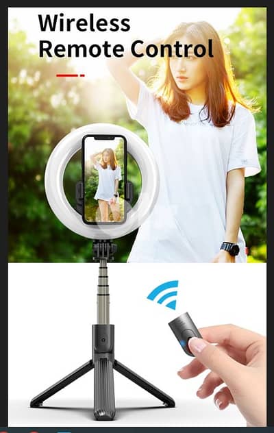 Ring light selfie stick L07 tripod (New-Stock)