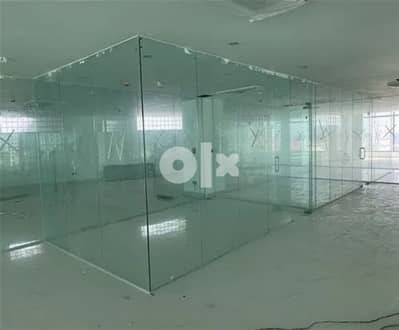 glass work doors mantinas partion work,.
