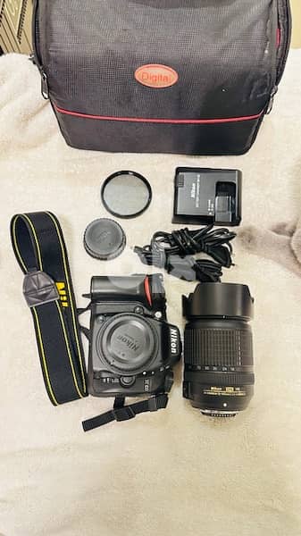 Nikon D7100 DSLR Camera with lens  18-140mm.  with accessories 0
