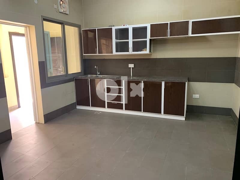 Spacious ground flat with private entrance and yard in Al Khoud 2