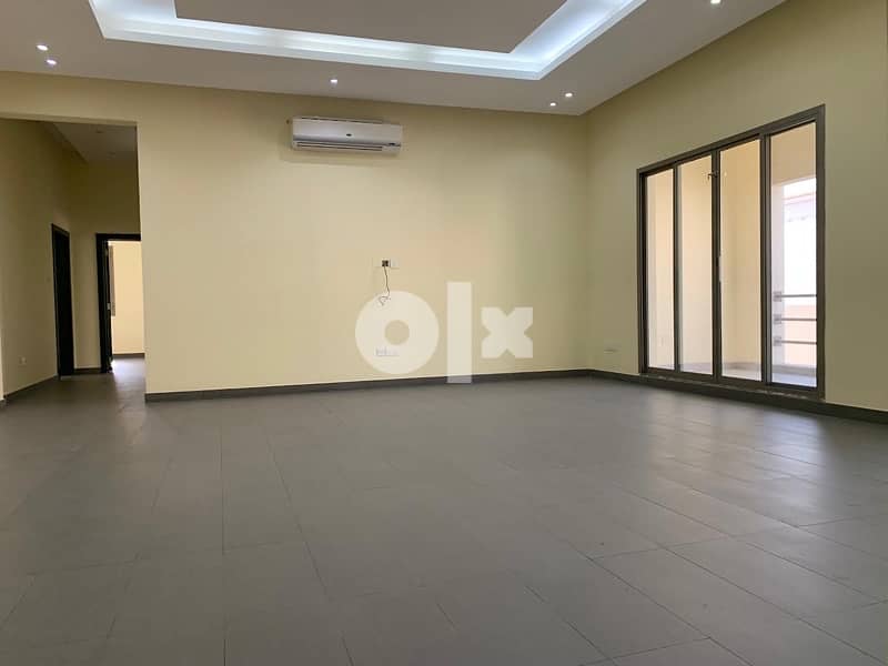 Spacious ground flat with private entrance and yard in Al Khoud 3