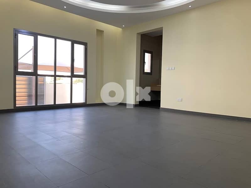 Spacious ground flat with private entrance and yard in Al Khoud 4