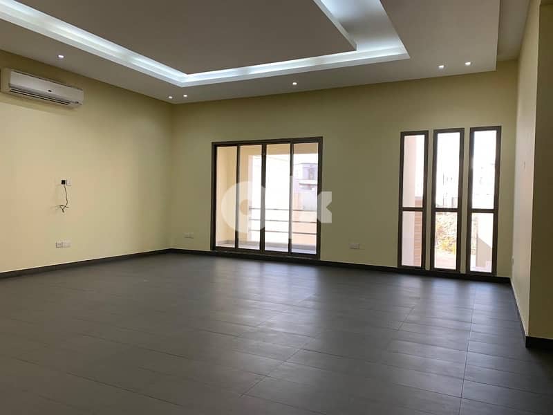 Spacious ground flat with private entrance and yard in Al Khoud 7