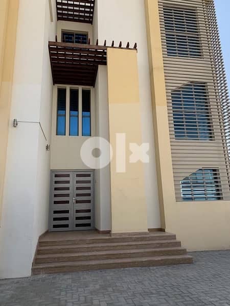 Spacious ground flat with private entrance and yard in Al Khoud 1