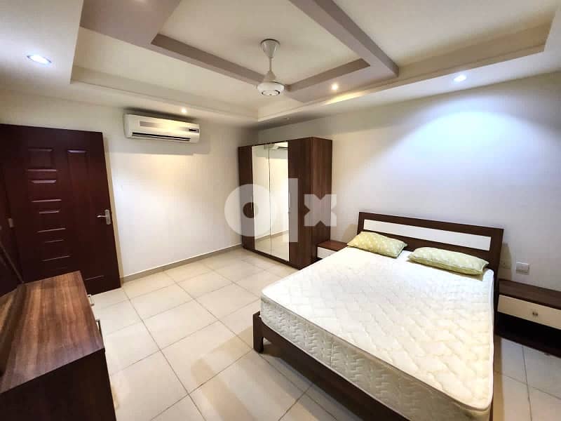 غرفة وصالة مفروشة بالكامل بغلا بجوار وكالة أودي 1 Bhk in ghala 9