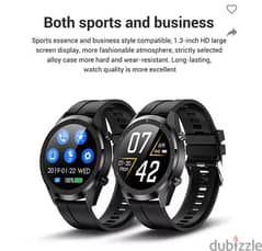 G-Tab GT2 Smart Watch with Bluetooth Calling - Black (Brand-New) 0