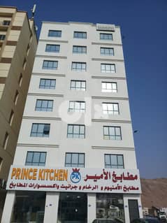 New 1 BHK Flat available,Opposite Toyota Spare Parts Al Amerat (62/132 0