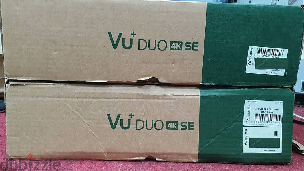 VU+ Duo 4K SE 1x DVB-S2X FBC Twin Tuner PVR ready Linux Receiver UHD 2 2