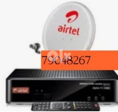 Airtel ArabSet Nileset Dish&Receiver fixing