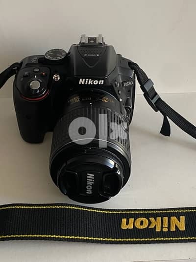 Nikon D5300 with 2 lenses