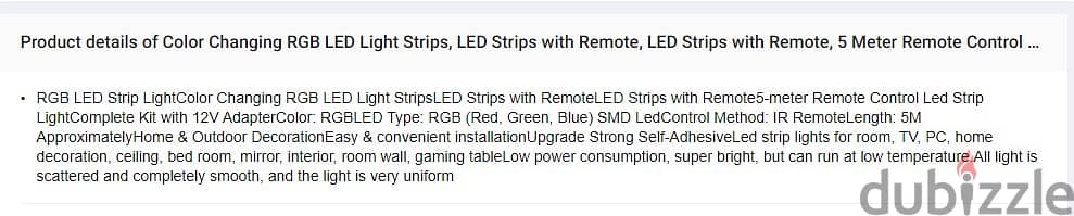 Color Changing RGB LED Light Strips, LED Strips Remote 5M l BrandNew l 1