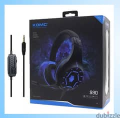 Komc S90 High quality Gaming Headset - Mobile Phone_PC_PS4 (New-Stock) 0