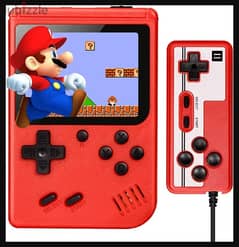 Retro Handheld Game Console, Portable Mini Games Player Built-in 500 0