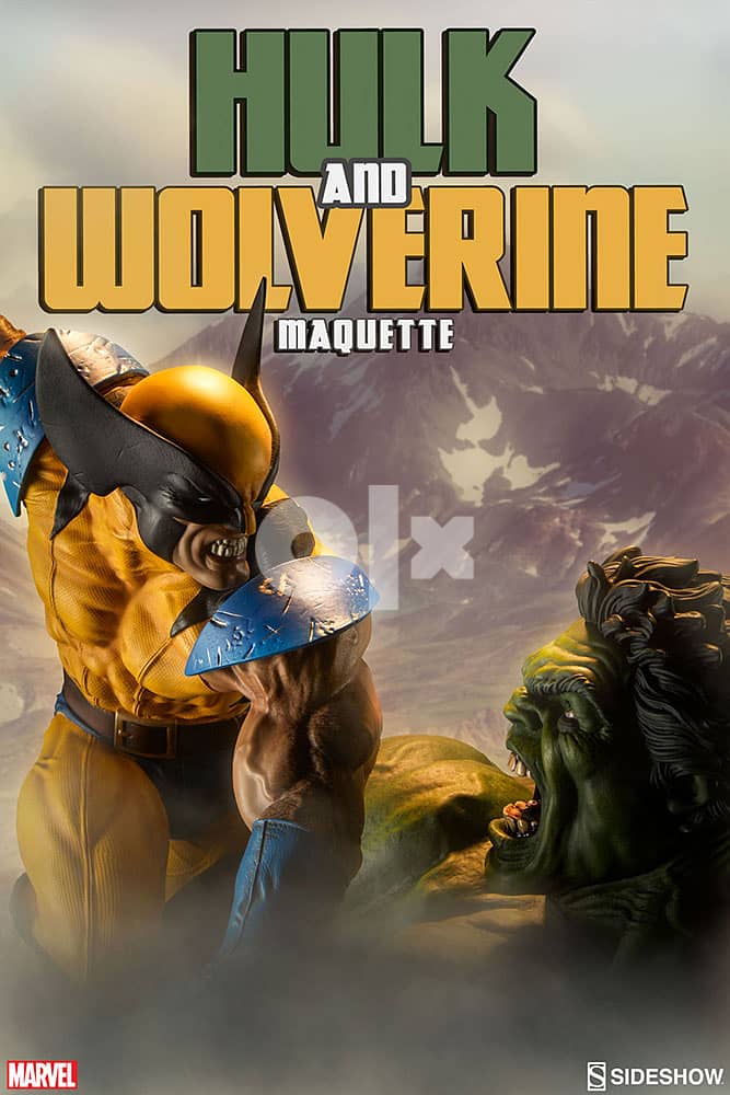 Hulk vs Wolverine Statue 4