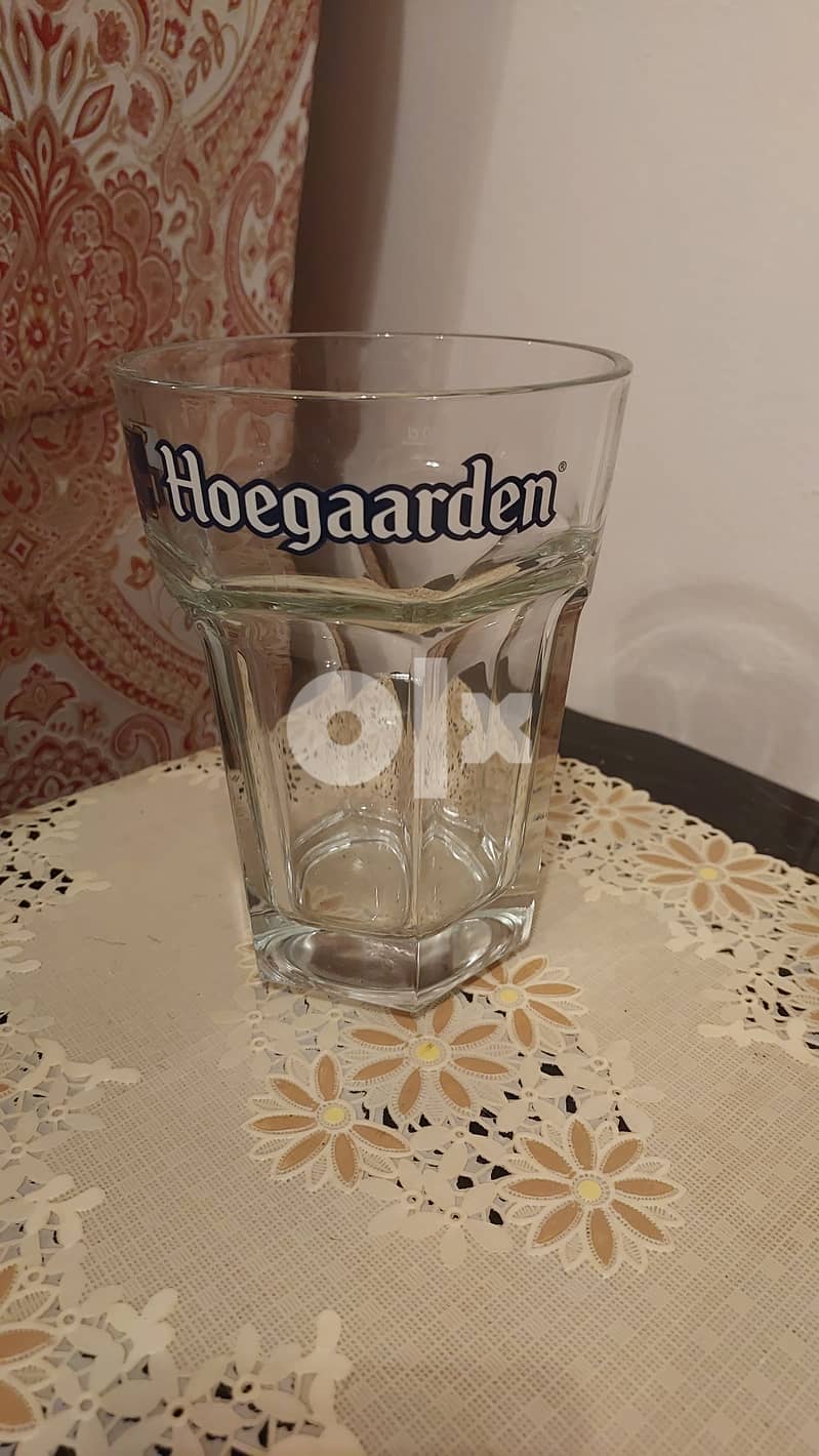 Original Hoegaarden Glass Set of 6 , New set , product not used 5