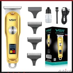 VGR V-290 Digital Display Professional Cordless Hair Clippers (NEW) 0