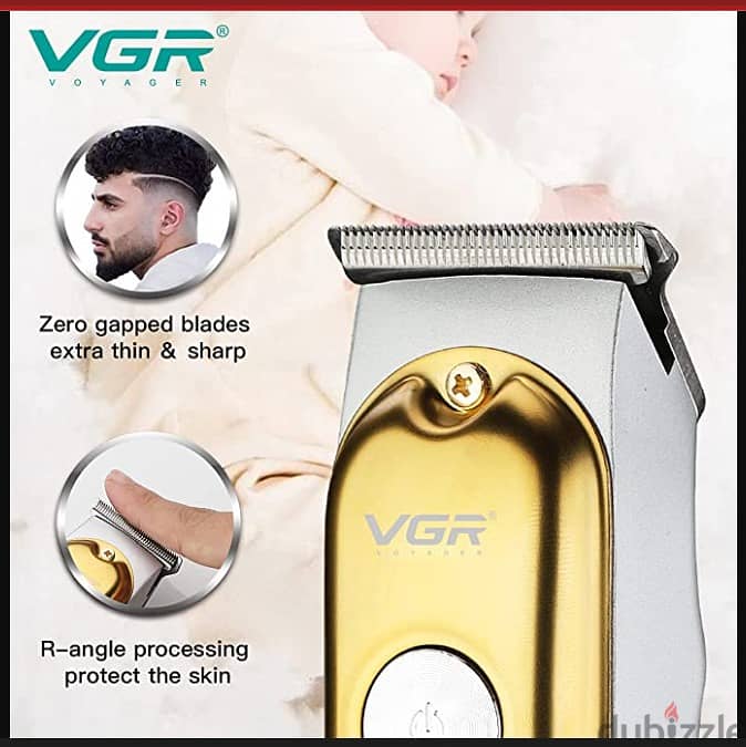 VGR V-290 Digital Display Professional Cordless Hair Clippers (NEW) 2