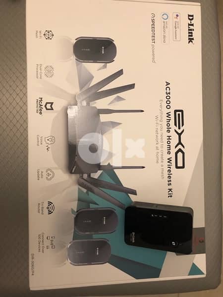 almost new D-link ac3000 home mesh kit + additional DRA 1360 0