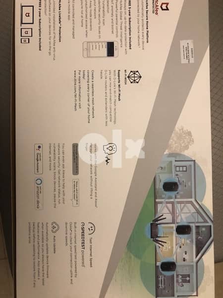 almost new D-link ac3000 home mesh kit + additional DRA 1360 3