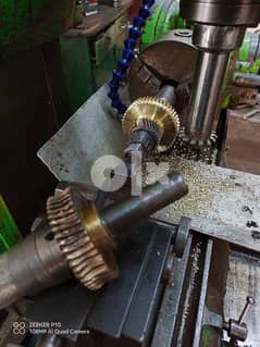lathe and milling work all type making of gears