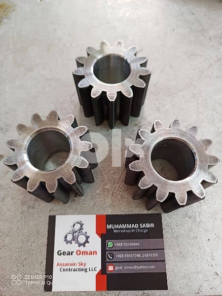 lathe and milling work all type making of gears 1