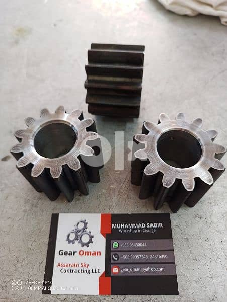 lathe and milling work all type making of gears 3