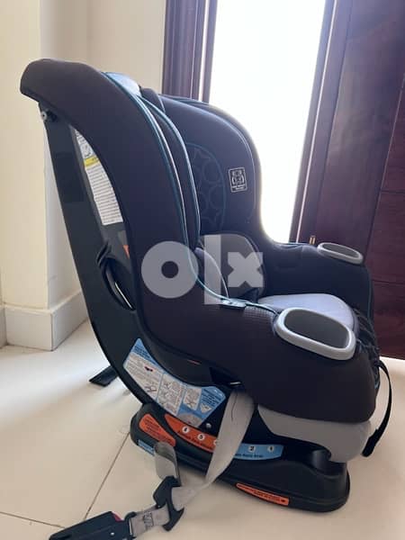 graco extend2fit car seat (0-6 years ) 8
