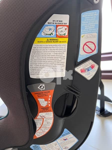 graco extend2fit car seat (0-6 years ) 10