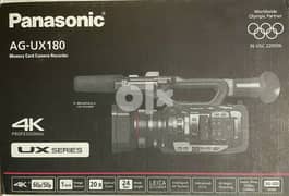 Panasonic - AG-UX180 - 4K Professional Camcorder