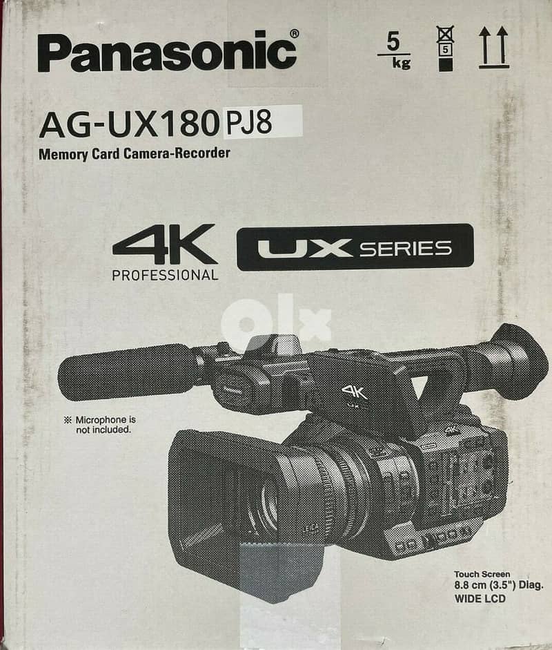 Panasonic - AG-UX180 - 4K Professional Camcorder 4